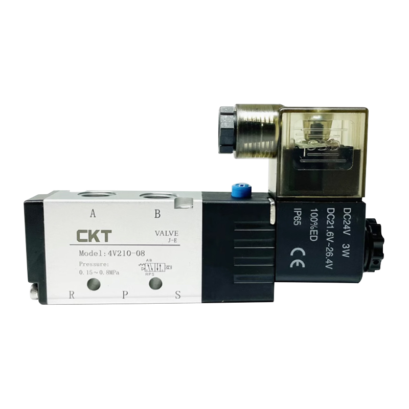 Electrovalvă cu 5 căi, acționată cu pilot, seria 4V