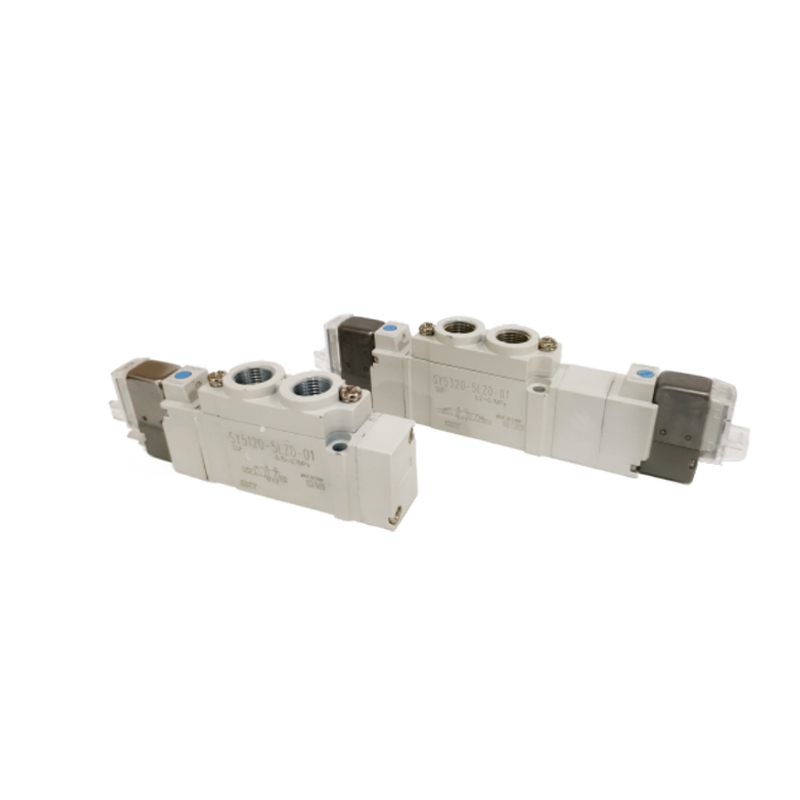 Seria SY Electrovalvă cu 5 căi Tip conductă directă/Tip unic