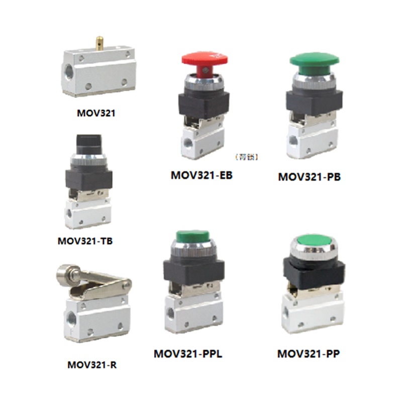 Seria MOV 2 poziții 3 căi supapă mecanică pneumatică